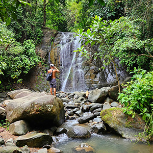 Waterfall in Uvita