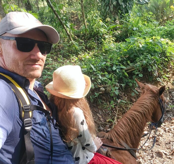family friendly horse riding tour in costa rica