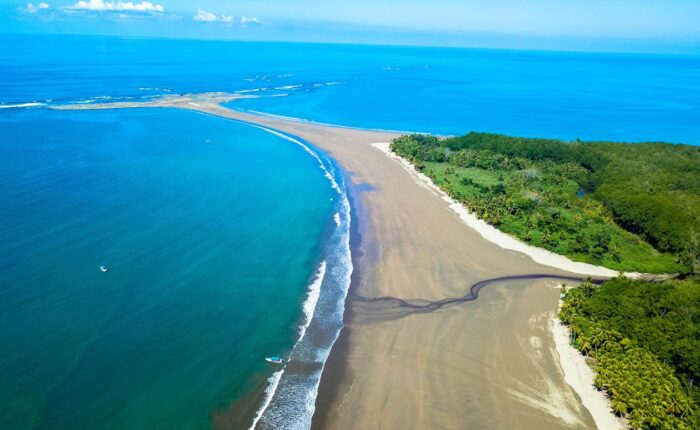 view at Whale’s Tail in uvita