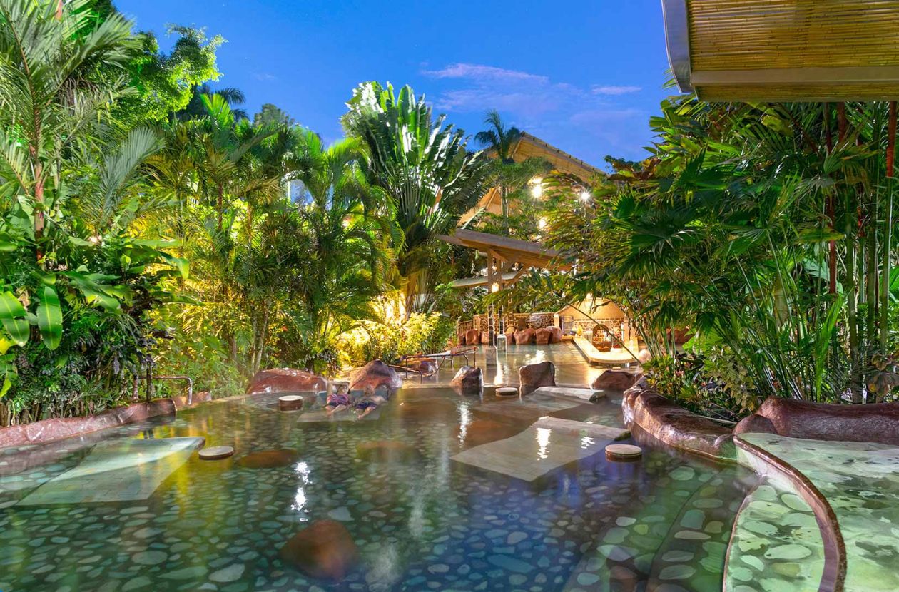 Baldi Hot Springs in Costa Rica