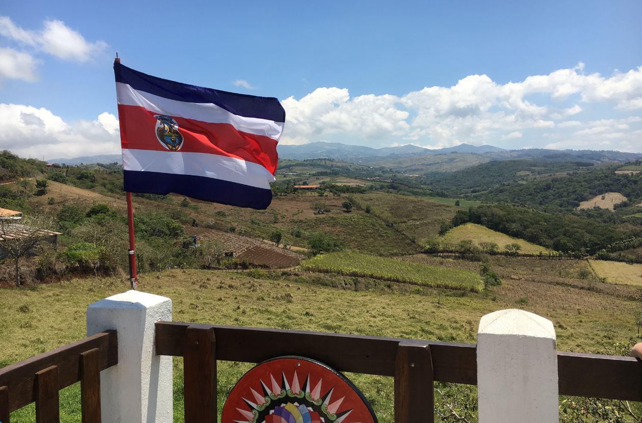 The Costa Rica Flag